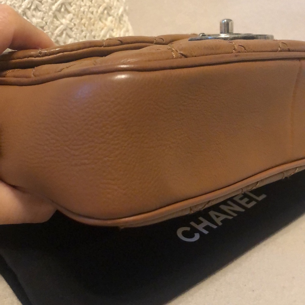 Chanel Brown Stitch Rue Cambon Flap crossbody Bag - Picture 10 of 16